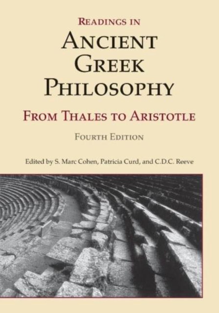 Readings In Ancient Greek Philosophy