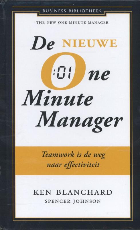 boekenbalie_9789047008651_cover De nieuwe one minute manager / Business bibliotheek