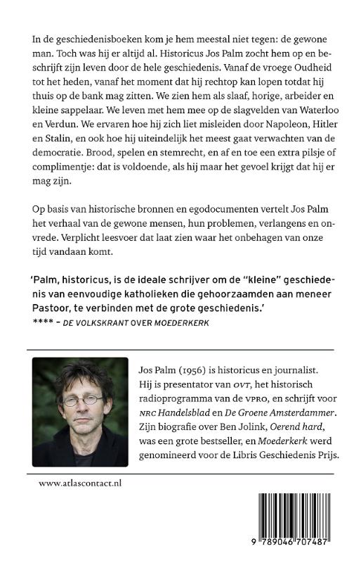 De gewone man achterkant