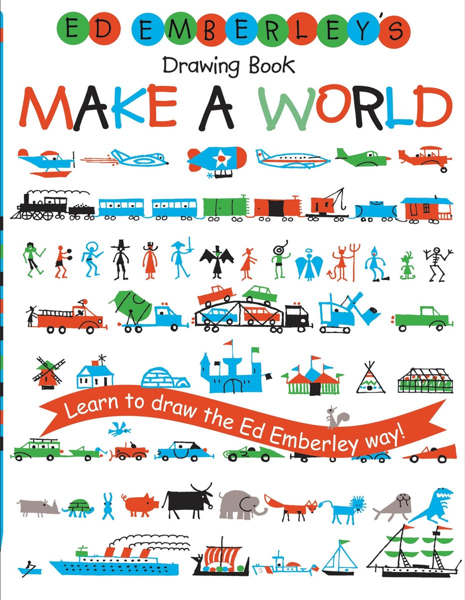 Ed Emberleys Drawing Book Make A World