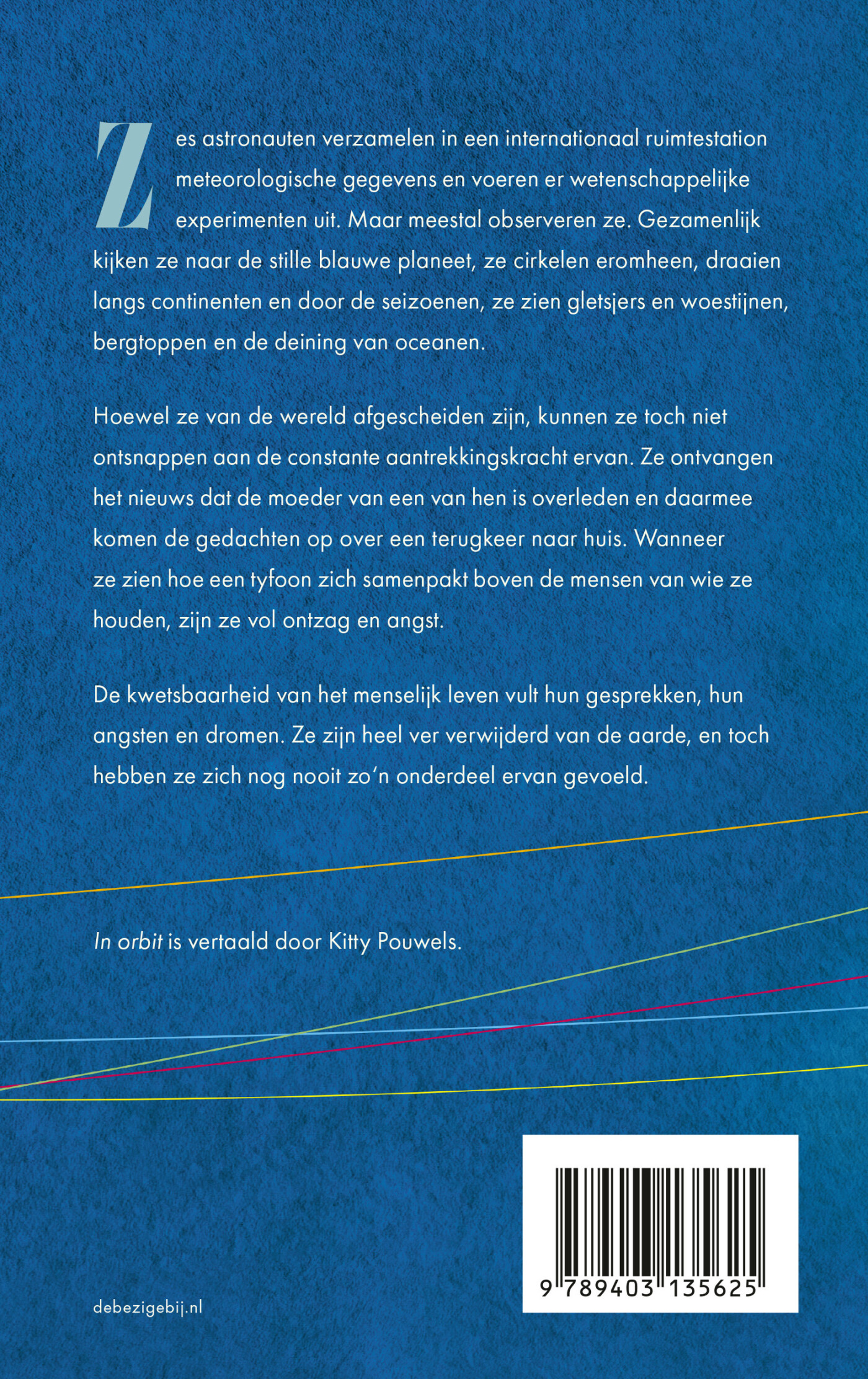 In orbit achterkant
