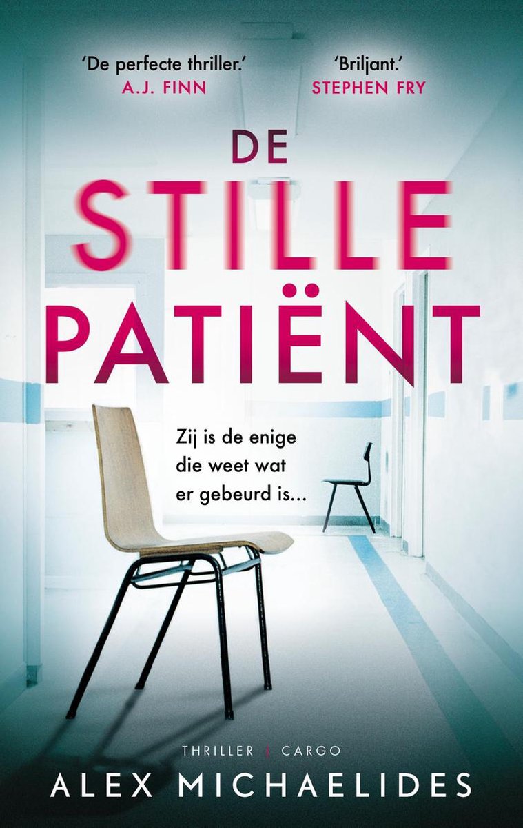 Uitgeverij Cargo 9789403197906 - Michaelides - De Stille PatiËNt boek