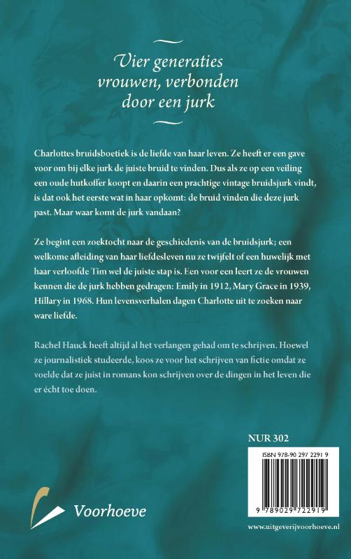 De bruidsjurk De bruidsjurk achterkant