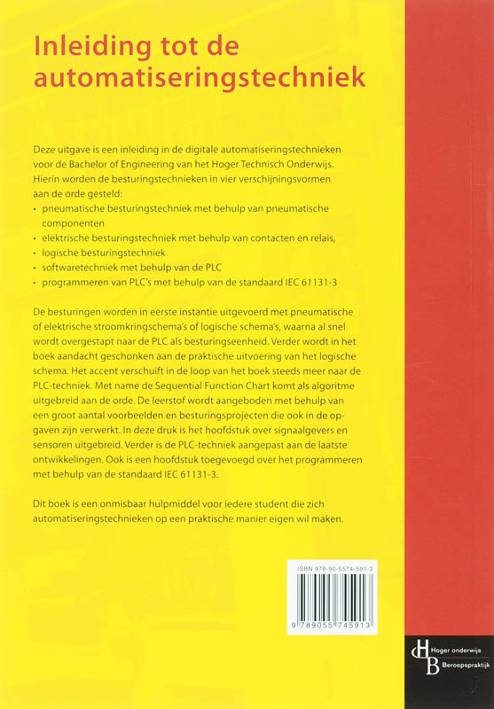 Inleiding Tot De Toegepaste Automatiseringstechniek + Cd-Rom Inleiding Tot De Toegepaste Automatiseringstechniek + Cd-Rom achterkant