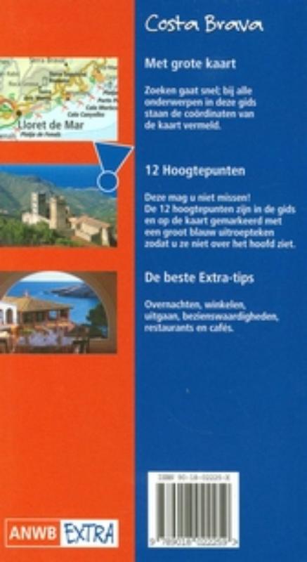 Costa Brava / ANWB Extra achterkant