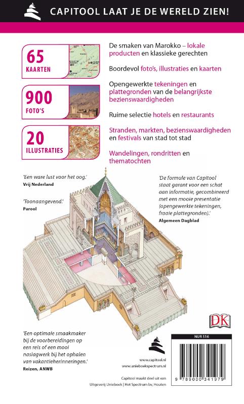 Marokko / Capitool reisgidsen Marokko / Capitool reisgidsen achterkant