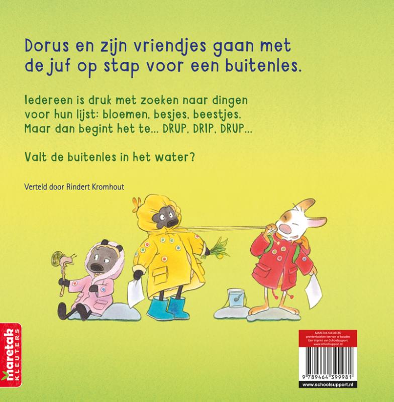 Dorus en de buitenles achterkant