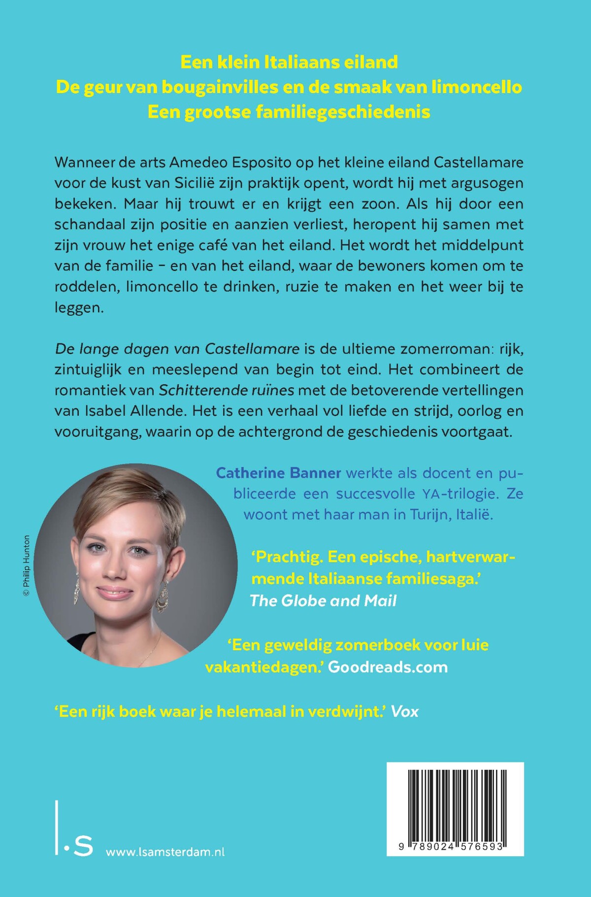 De lange dagen van Castellamare achterkant