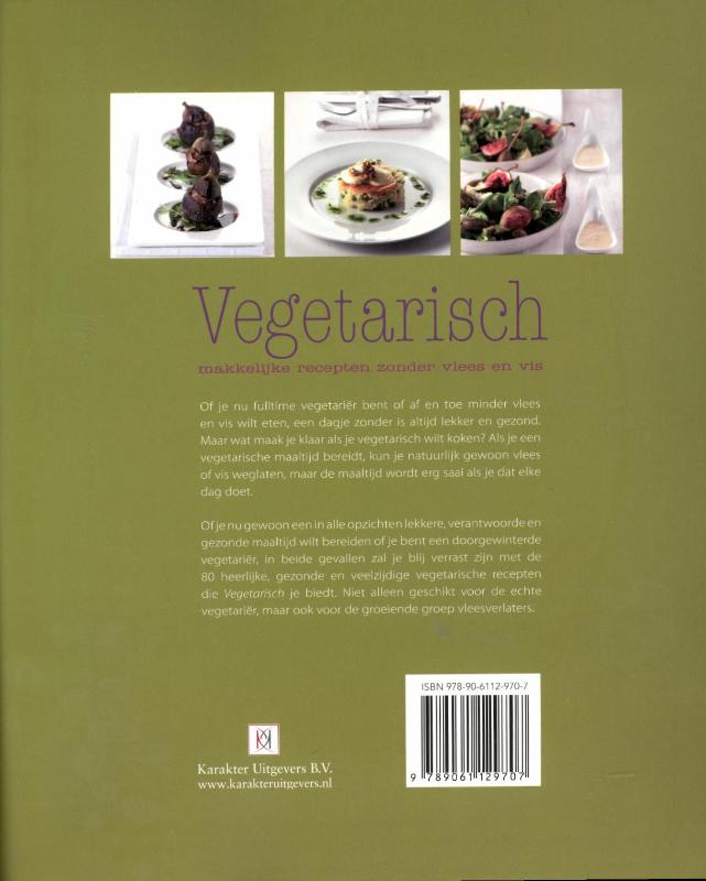 Vegetarisch achterkant