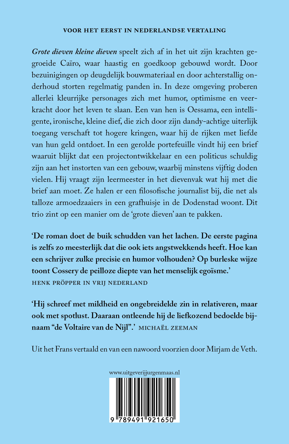 Grote dieven kleine dieven achterkant