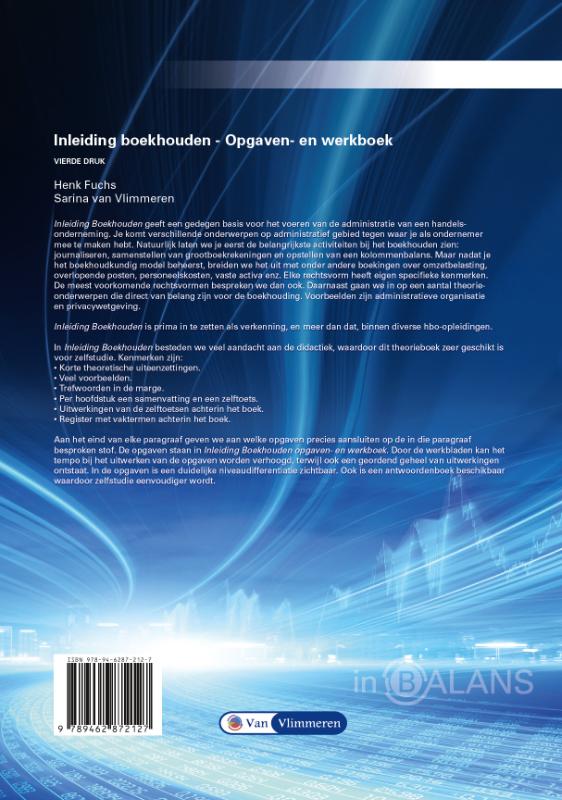 Inleiding Boekhouden achterkant