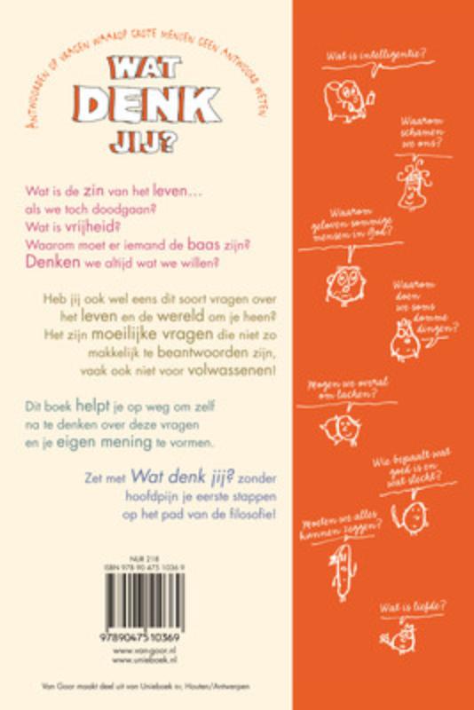 Wat Denk Jij? achterkant