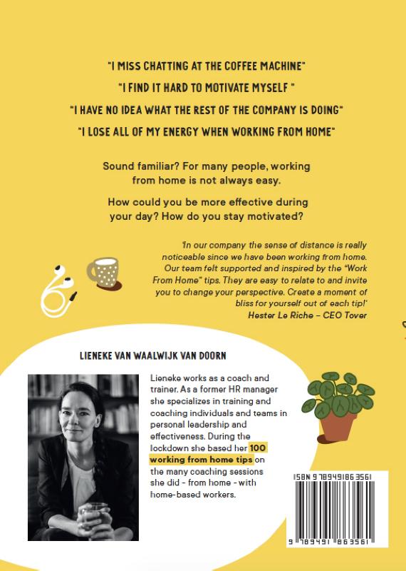 The working from home survival guide achterkant