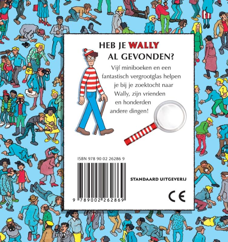 Waar is Wally  -   De fantastische minibox achterkant