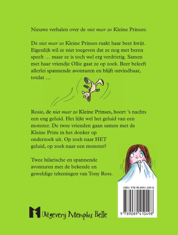 De (niet meer zo) kleine prinses / 2 verhalen / De Kleine Prinses achterkant