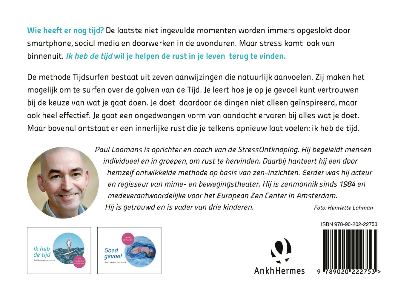 Ik heb de tijd / Stressontknoping achterkant