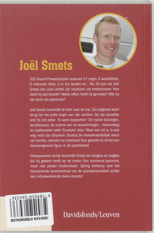 Joël Smets achterkant
