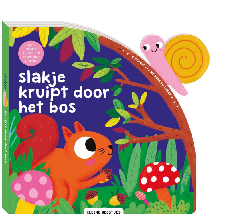 Slakje kruipt door het bos / Kleine beestjes