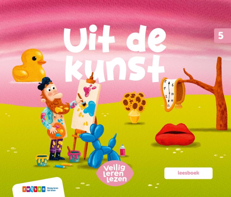 5 / Uit de kunst ; Op reis met tijs / leesboek / Veilig leren lezen / 5