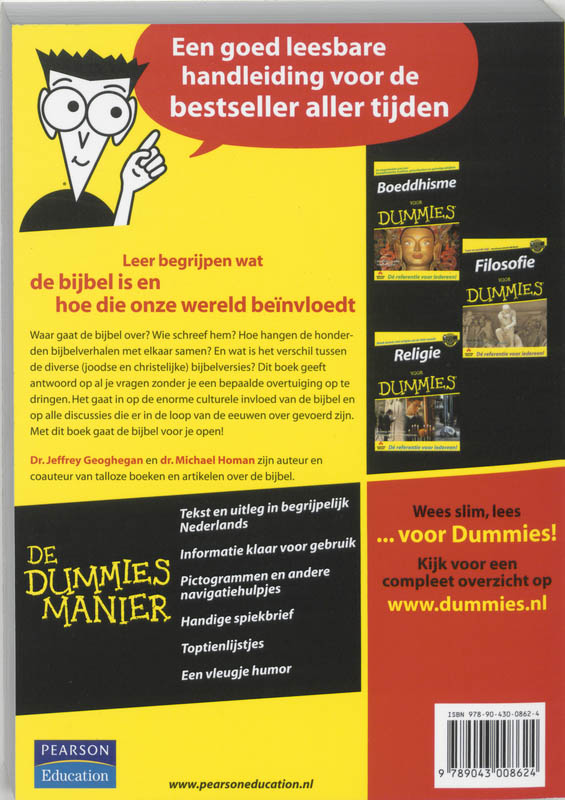 De Bijbel voor Dummies / Voor Dummies De Bijbel voor Dummies / Voor Dummies achterkant