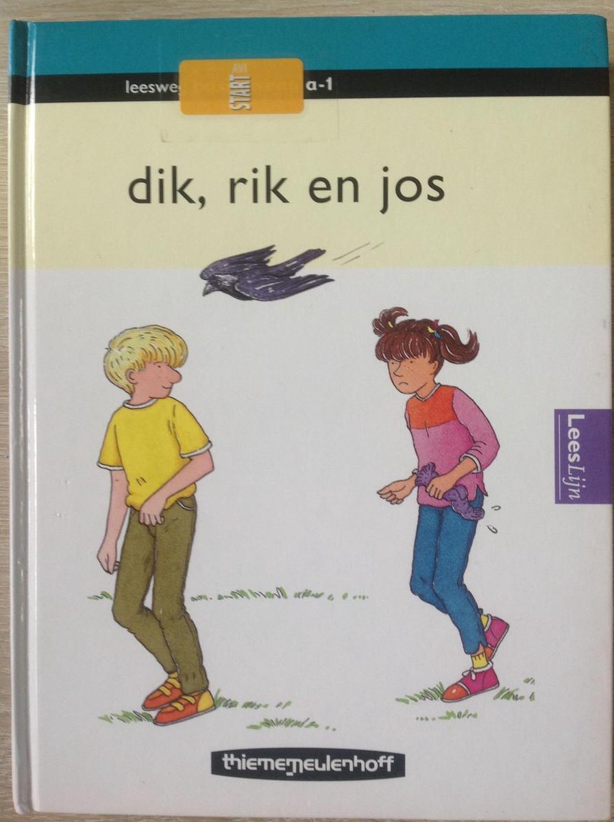boekenbalie_9789006623062_cover Dik, Rik en Jos (AVI start /AVI M3 boek)