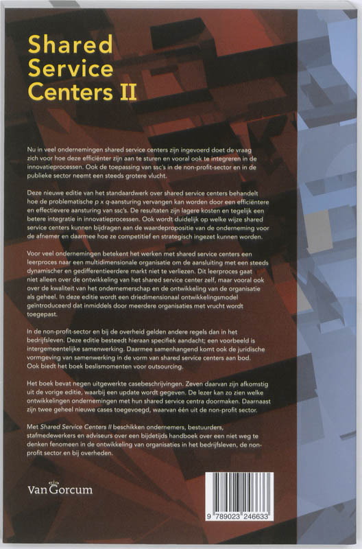 Shared Service Centers II achterkant