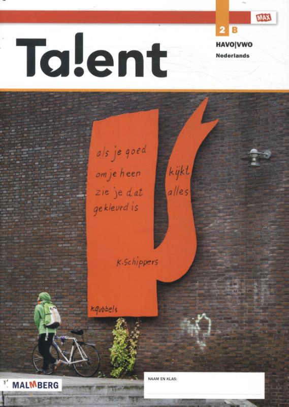 2 havo-vwo / Talent / Leeropdrachtenboek B