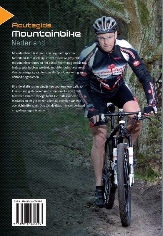 Mountainbike Nederland / ANWB stadsgids achterkant