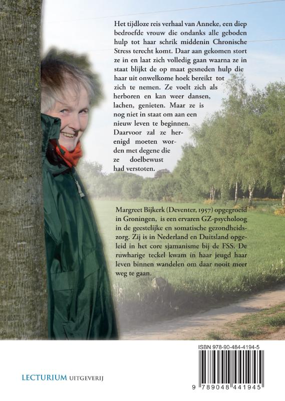 De verdwaalde vrouw achterkant
