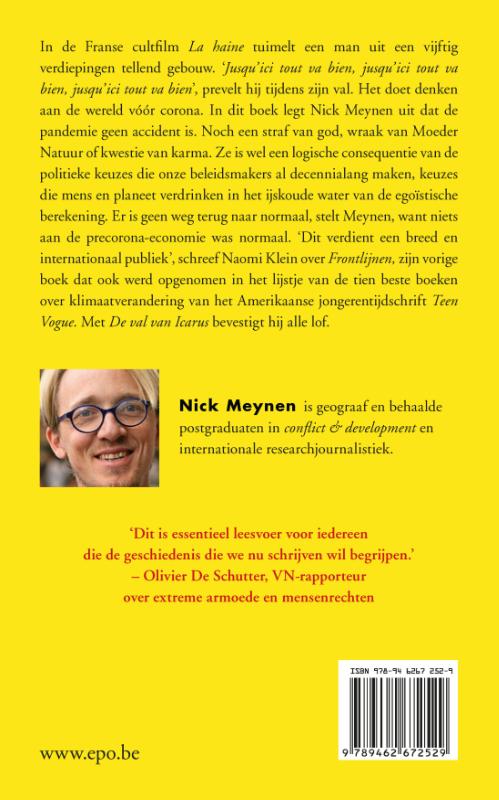 De val van Icarus De val van Icarus achterkant