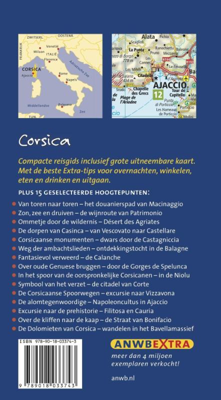 Corsica / ANWB extra achterkant