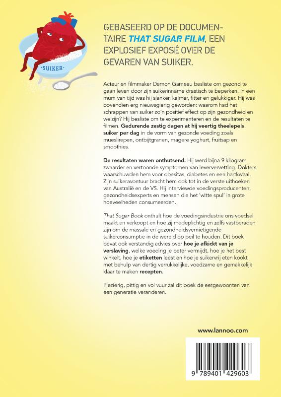 Het SUIKER boek Het SUIKER boek achterkant