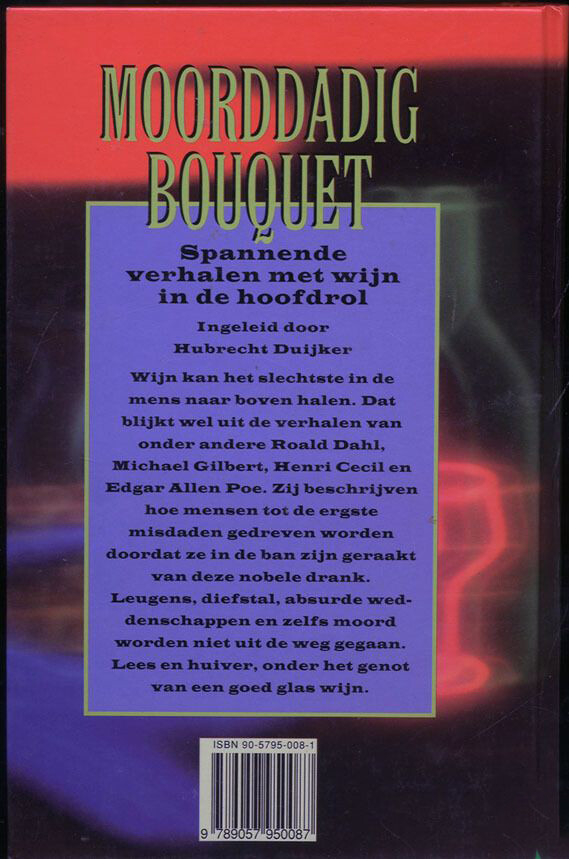 Moorddadig bouquet achterkant