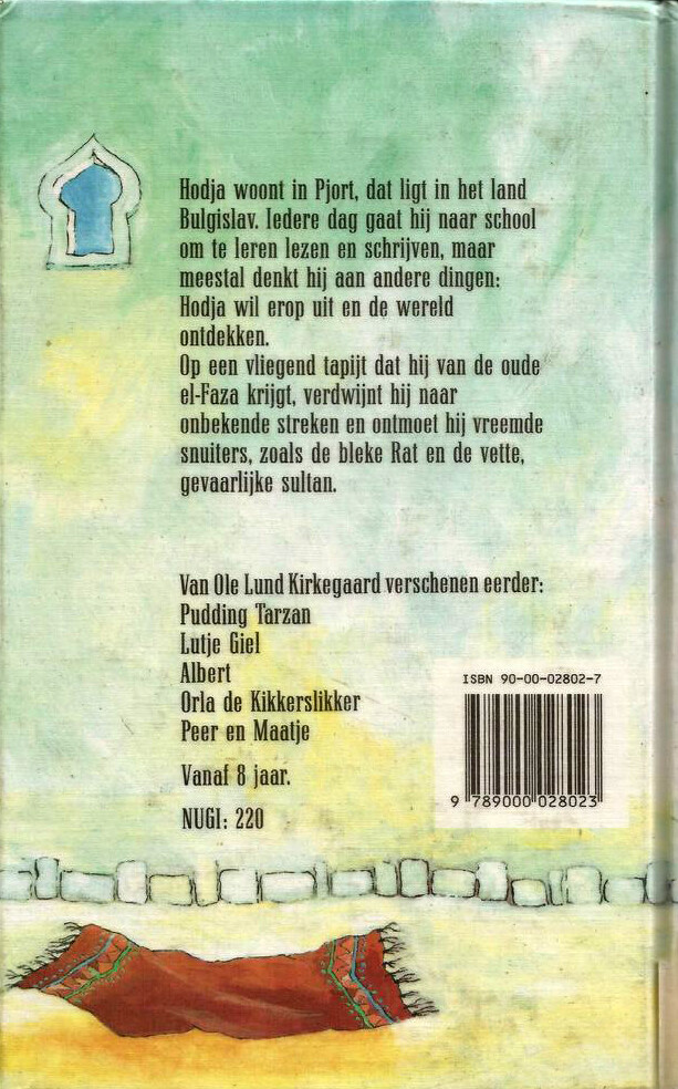 Hodja uit Pjort achterkant