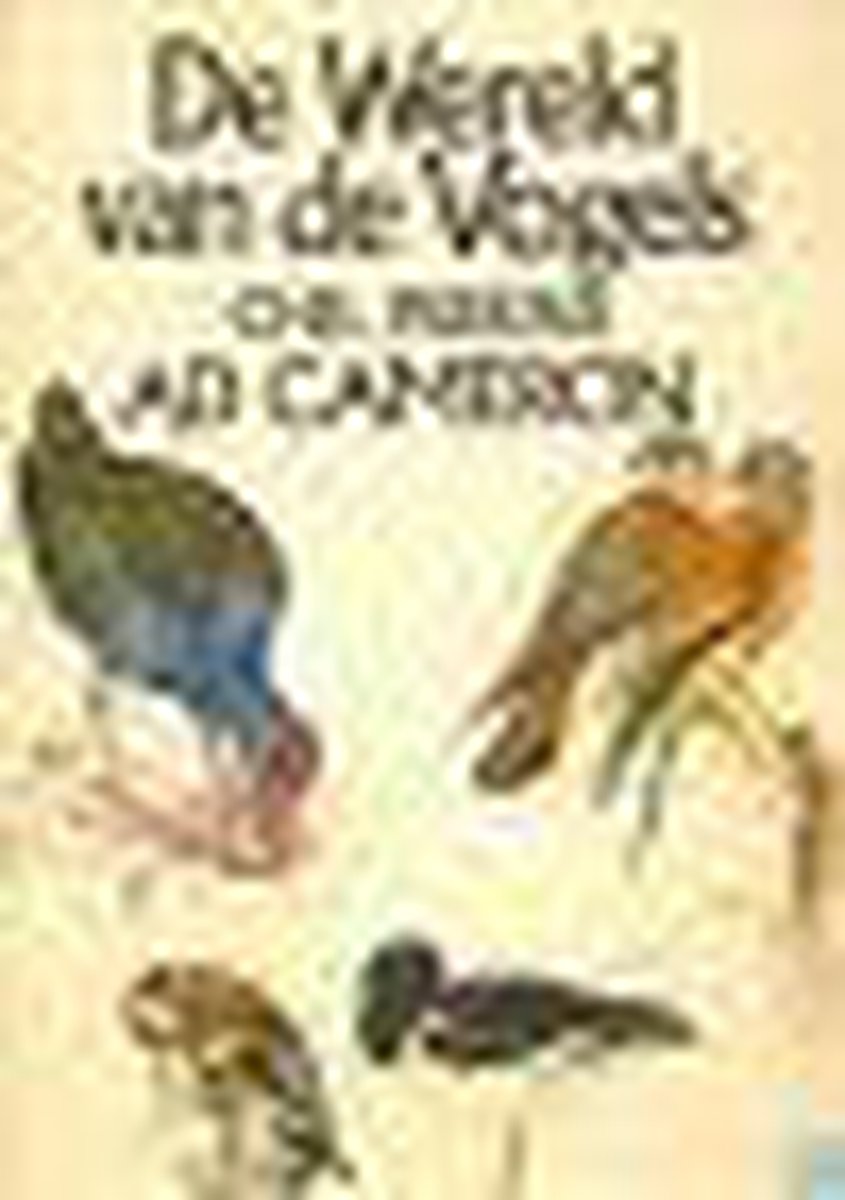boekenbalie_9789052101477_cover WERELD VAN DE VOGELS, DE / VOGELS