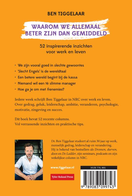 Waarom we allemaal beter zijn dan gemiddeld achterkant