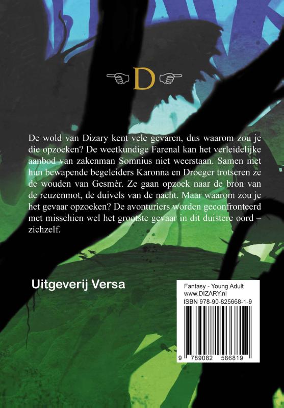 Acmala / Dizary achterkant