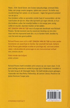 Het zingen van de tijd achterkant