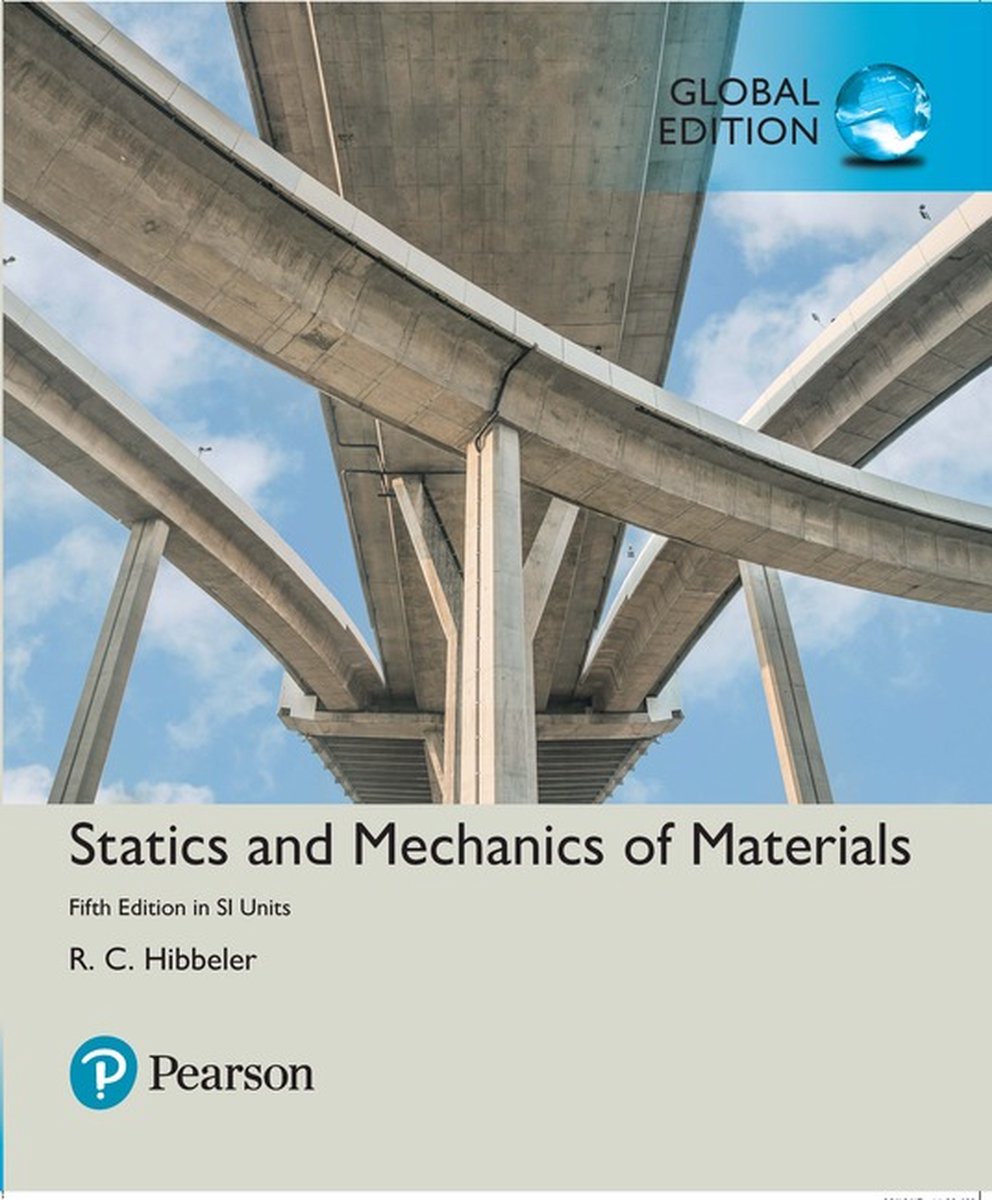 Hibbeler Russell Statics And Mechanics Of Materials In Si Units