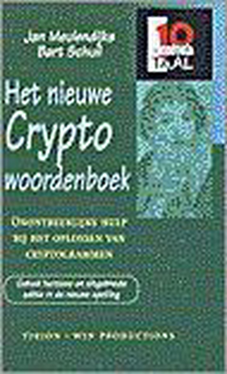 Het nieuwe cryptowoordenboek / Tien voor taal