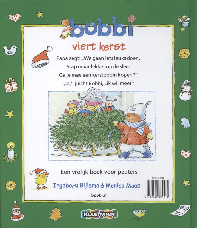 Bobbi - Bobbi viert Kerst achterkant