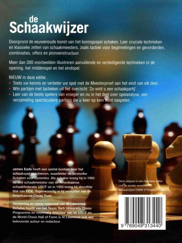 De schaakwijzer achterkant