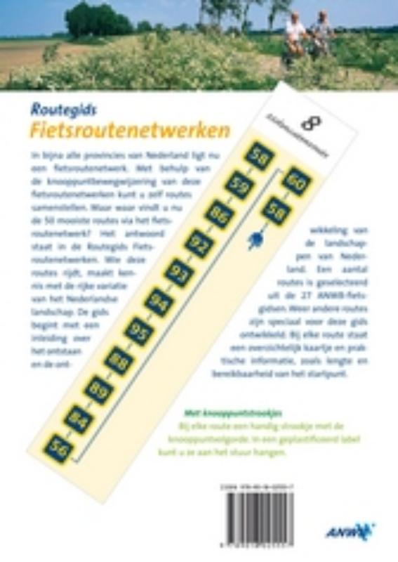 Routegids fietsroutenetwerken achterkant