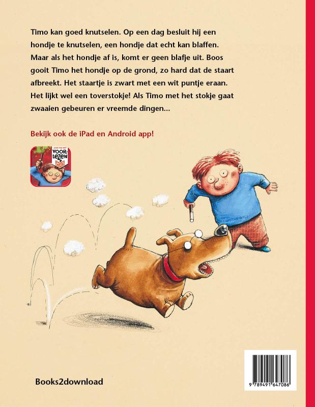 Timo en het toverstokje achterkant
