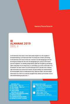 Nextens IB Almanak 2019 deel 1 achterkant
