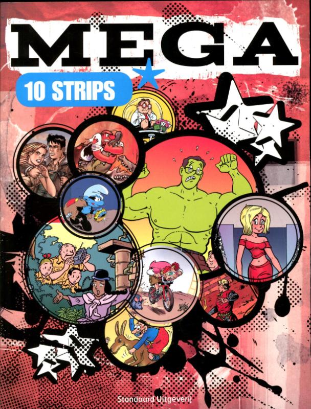 Mega 10 strips / Megastripboek