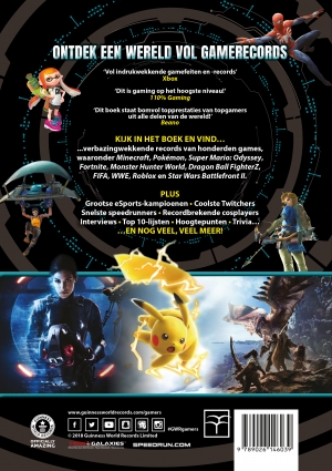 Guinness World Records Gamer's edition 2019 achterkant