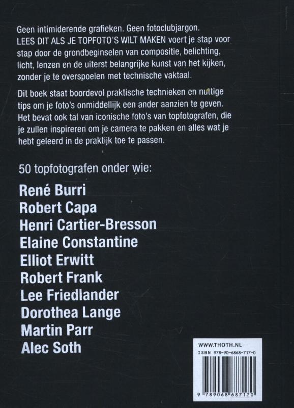 Lees dit als je topfoto's wilt maken / Lees dit Lees dit als je topfoto's wilt maken / Lees dit achterkant