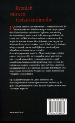Kookboek voor de kannibaal achterkant