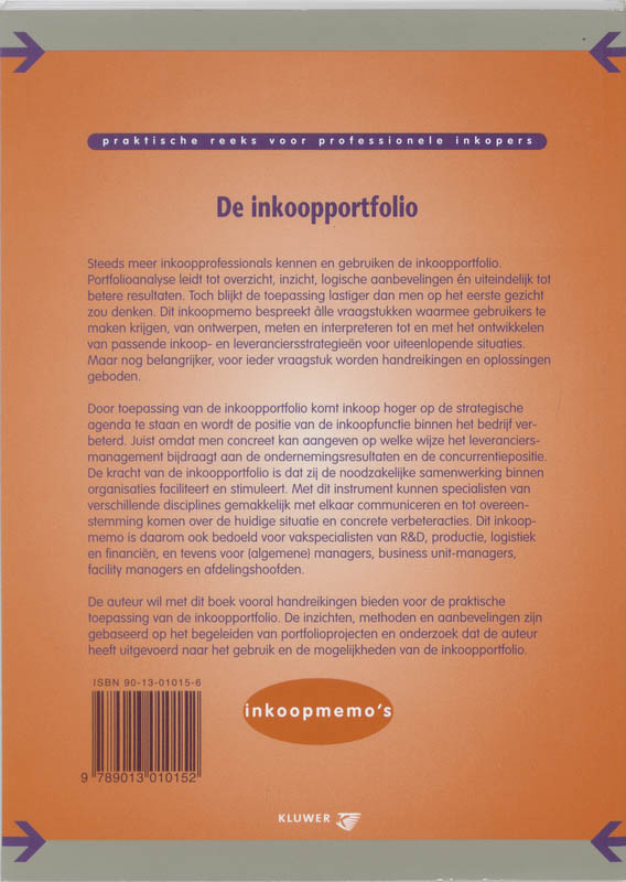 De Inkoopportfolio achterkant
